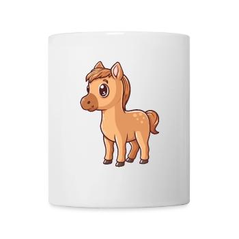 Ponyhof Pferd Pferdemist - Tasse - Weiß - Vorne