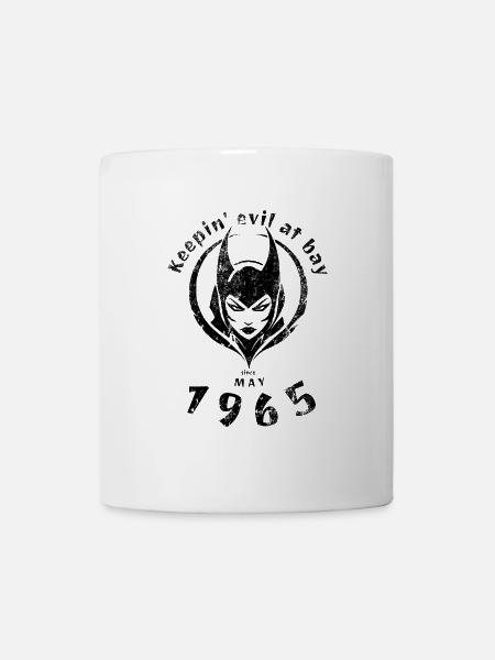 60. Geburtstag Keepin evil at bay since 05/1965 - Tasse - Weiß