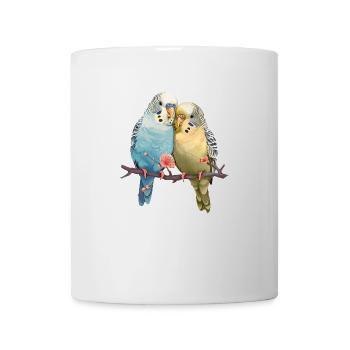 Budgies - Mug blanc - blanc - Devant