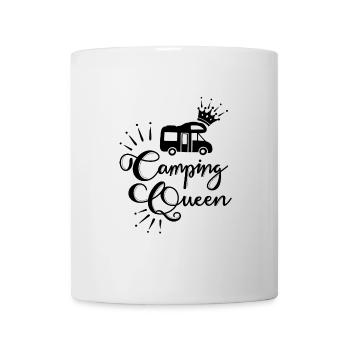 Camping schwarz Wohnmobil - Tasse - Weiß - Vorne