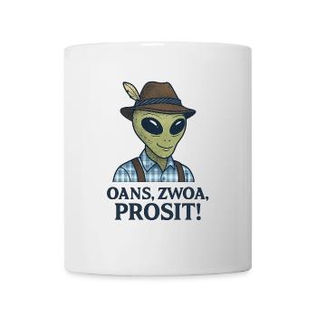 Alien - Tasse - Weiß - Vorne