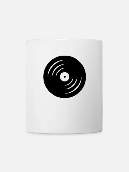 vinyl - Mug blanc - blanc