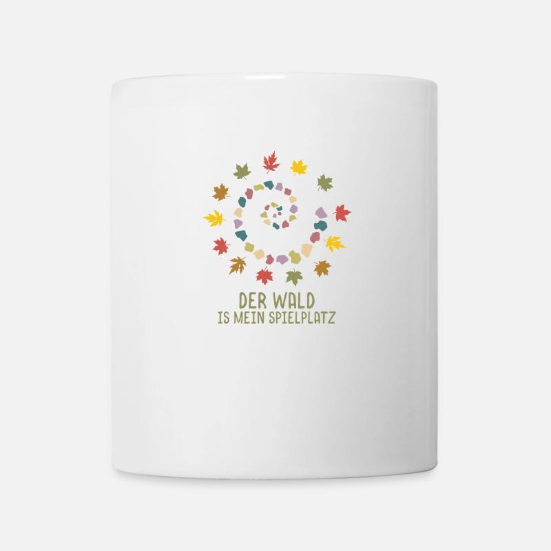 Waldkinder - Der Wald ist mein Spielplatz - Tasse - Weiß