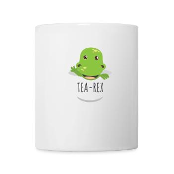Dinosaures Thé Rex dans la tasse de thé - Idée cadeau - Mug blanc - blanc - Devant