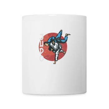 Martial Arts Judo Martial Arts Grunge - Gift Idea - Mug - white - Front