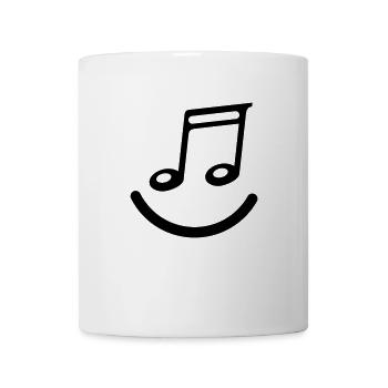 musik - Tasse - Weiß - Vorne
