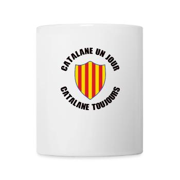 Catalane toujours - Mug blanc - blanc - Devant