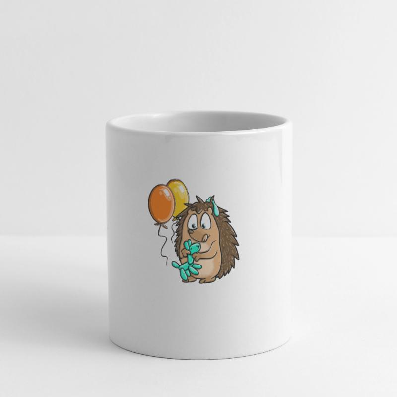 Déclaration de conception de ballons hérisson Paulchen Peng Mug blanc