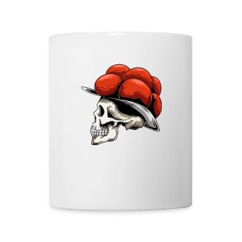 Bollenhut Totenkopf Schwarzwald für einen - Tasse - Weiß - Vorne