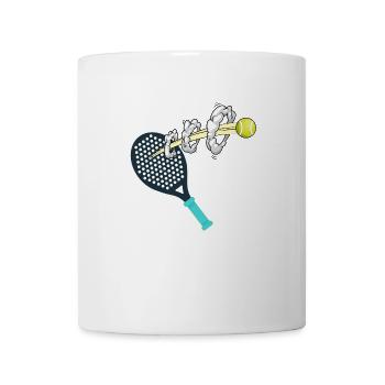 padel padeltennis paddle - Tasse - Weiß - Vorne