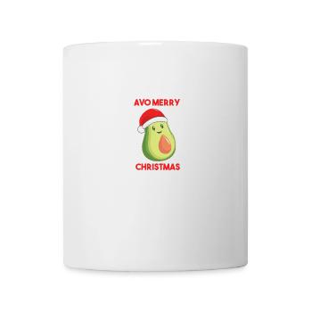 Avo Merry Christmas Avocado Lover Vegan Gift - Mug - white - Front