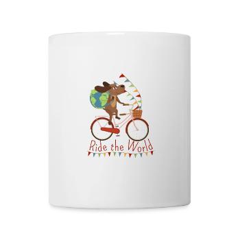 Ride the World with Dog II - Mug - white - Front