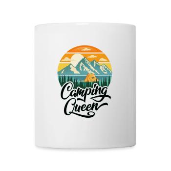 Camping Queen - Mug - white - Front