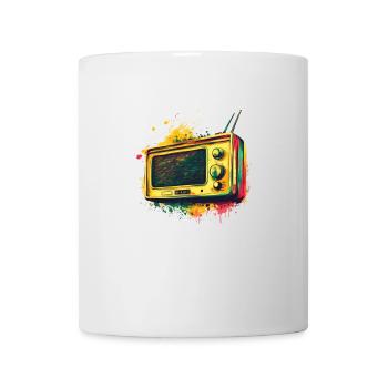 Vintage Tango Radio - Tasse - Weiß - Vorne