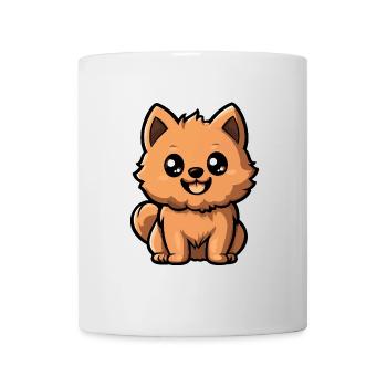 Pomeranian Dog Cute Pomeranian - Mug - white - Front