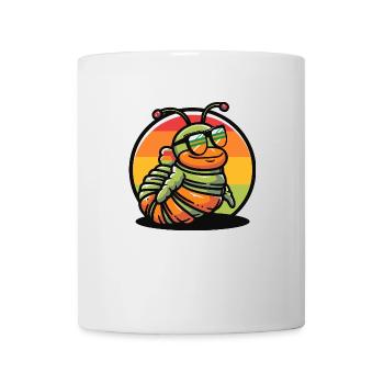 Wurm Cool Sommer - Tasse - Weiß - Vorne