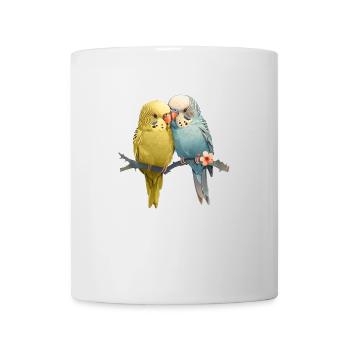 Budgies - Mug blanc - blanc - Devant