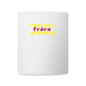 mon frère déchire - Mug blanc - blanc - Devant
