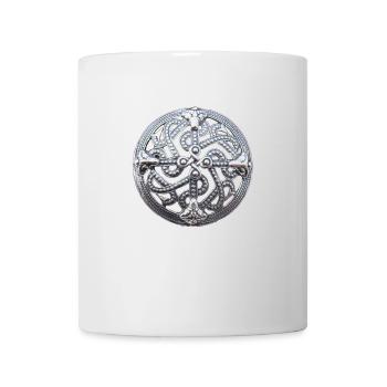 bouclier odin - Mug blanc - blanc - Devant