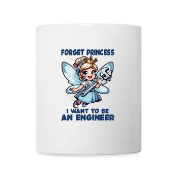 Oubliez la fée et la princesse - Je suis ingénieur - Mug blanc - blanc - Devant