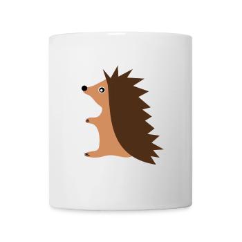 Hérisson - Mug blanc - blanc - Devant