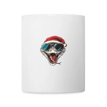 Snake Cobra Christmas Funny - Mug - white - Front