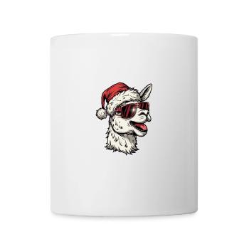Alpaca Llama Christmas Funny - Mug - white - Front