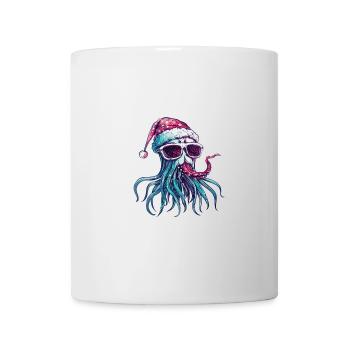 Jellyfish Christmas Funny - Mug - white - Front