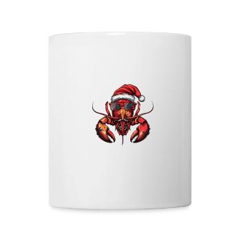 Hummer Krebs Weihnachten Lustig - Tasse - Weiß - Vorne