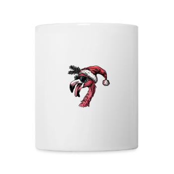 Flamingo Weihnachten Lustig - Tasse - Weiß - Vorne