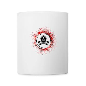 Gas Mask Icon - Mug - white - Front