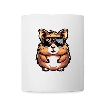 Hamster Cool Comic - Tasse - Weiß - Vorne