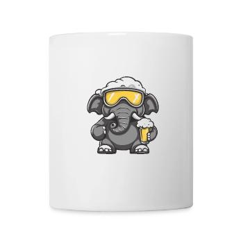 Mammut Apres Ski Bier - Tasse - Weiß - Vorne