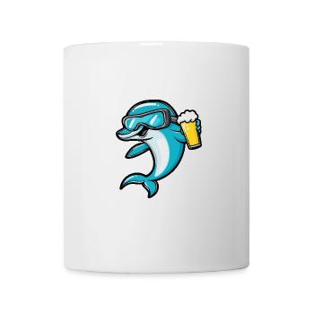 Delfin Après Ski Beer - Mug - white - Front
