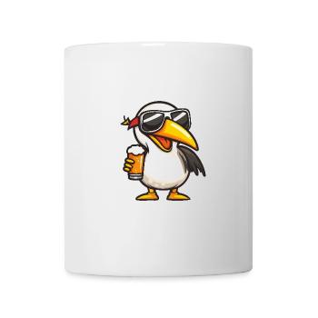 Bière après-ski Pelikan Vogel - Mug blanc - blanc - Devant