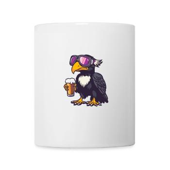 Harpy Bird Après Ski Beer Comic - Mug - white - Front