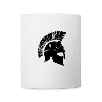 Spartaner Helm Symbol - Tasse - Weiß - Vorne