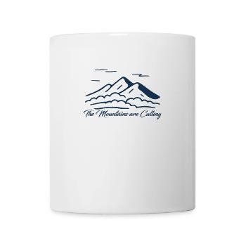 The mountains call me - Mug - white - Front