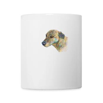 Abstract Dog - Mug - white - Front