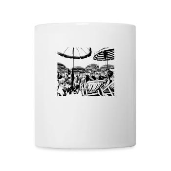 Privat Strand Nizza - Tasse - Weiß - Vorne