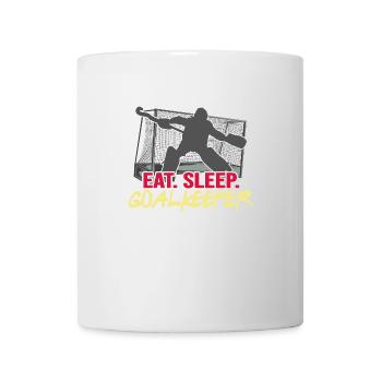 Hockey sur gazon Hockey « Hockey Goalie » HockeyGoalie - Mug blanc - blanc - Devant