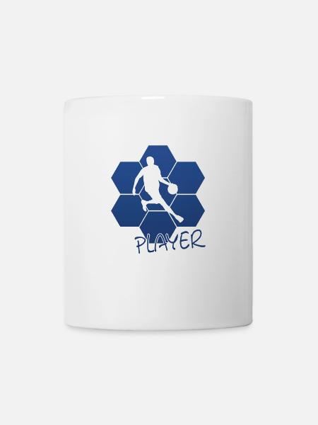 Basketball player streetball - Tasse - Weiß