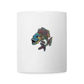 Father and Son Live Love Camp für einen Angler - Tasse - Weiß - Vorne