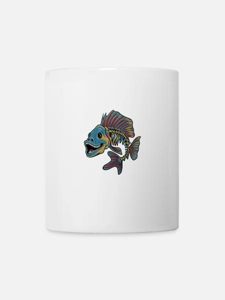Father and Son Live Love Camp für einen Angler - Tasse - Weiß