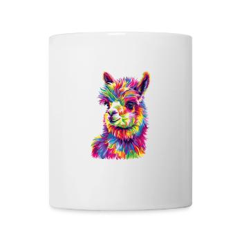 Alpaka Lama für Alpakaliebhaber - Tasse - Weiß - Vorne