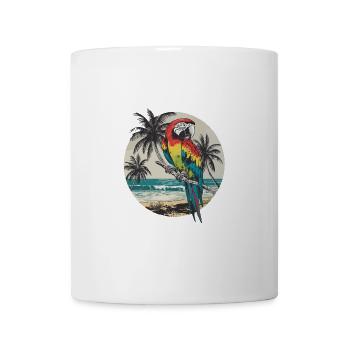 Ara Papagei für einen Vogelliebhaber - Tasse - Weiß - Vorne