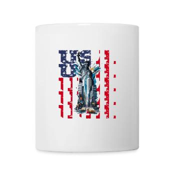 New York City Skyline - Tasse - Weiß - Vorne