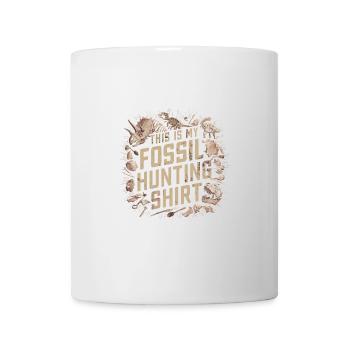 Fossil Hunter für einen Archäologe - Tasse - Weiß - Vorne