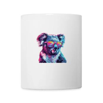 Streetart Funky Koala Urban Rap Street - Tasse - Weiß - Vorne