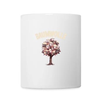 Baumwolle Schafe für einen Schafliebhaber - Tasse - Weiß - Vorne